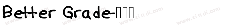 Better Grade字体转换